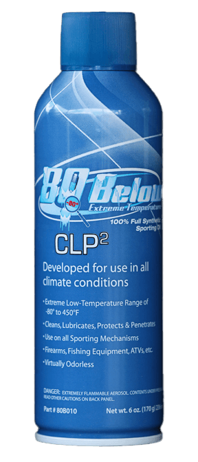 80 Below Aerosol Can 6 oz. | Extreme Temperature Sporting Oil Synthetic