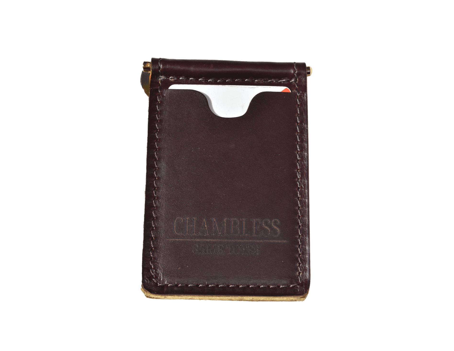 Leather Money Clip / Cardholder