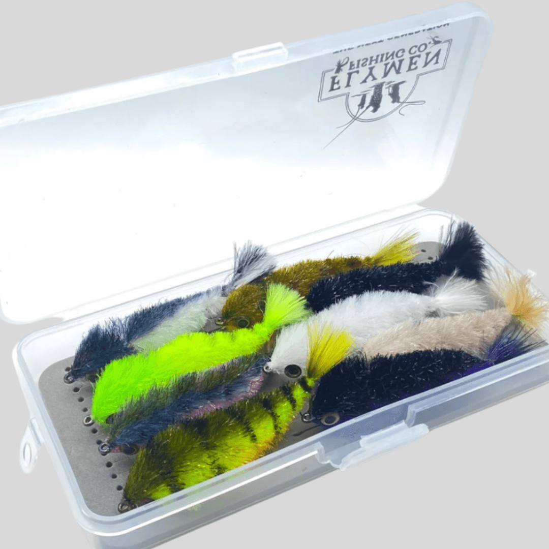 Next Minnow Changer - 2/0 Fly Box (9-Fly) Assortment