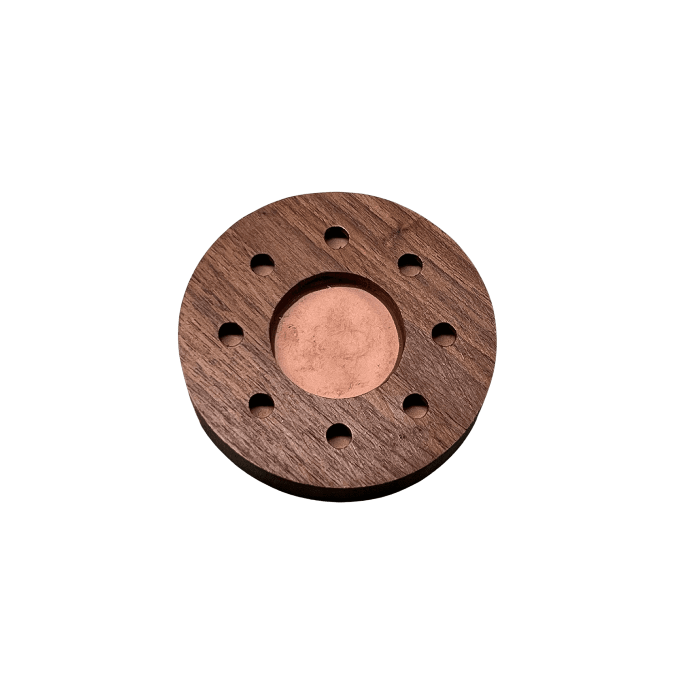 Double Sided Slate Top w/ Blasted Copper Bottom Wooden Pot Call
