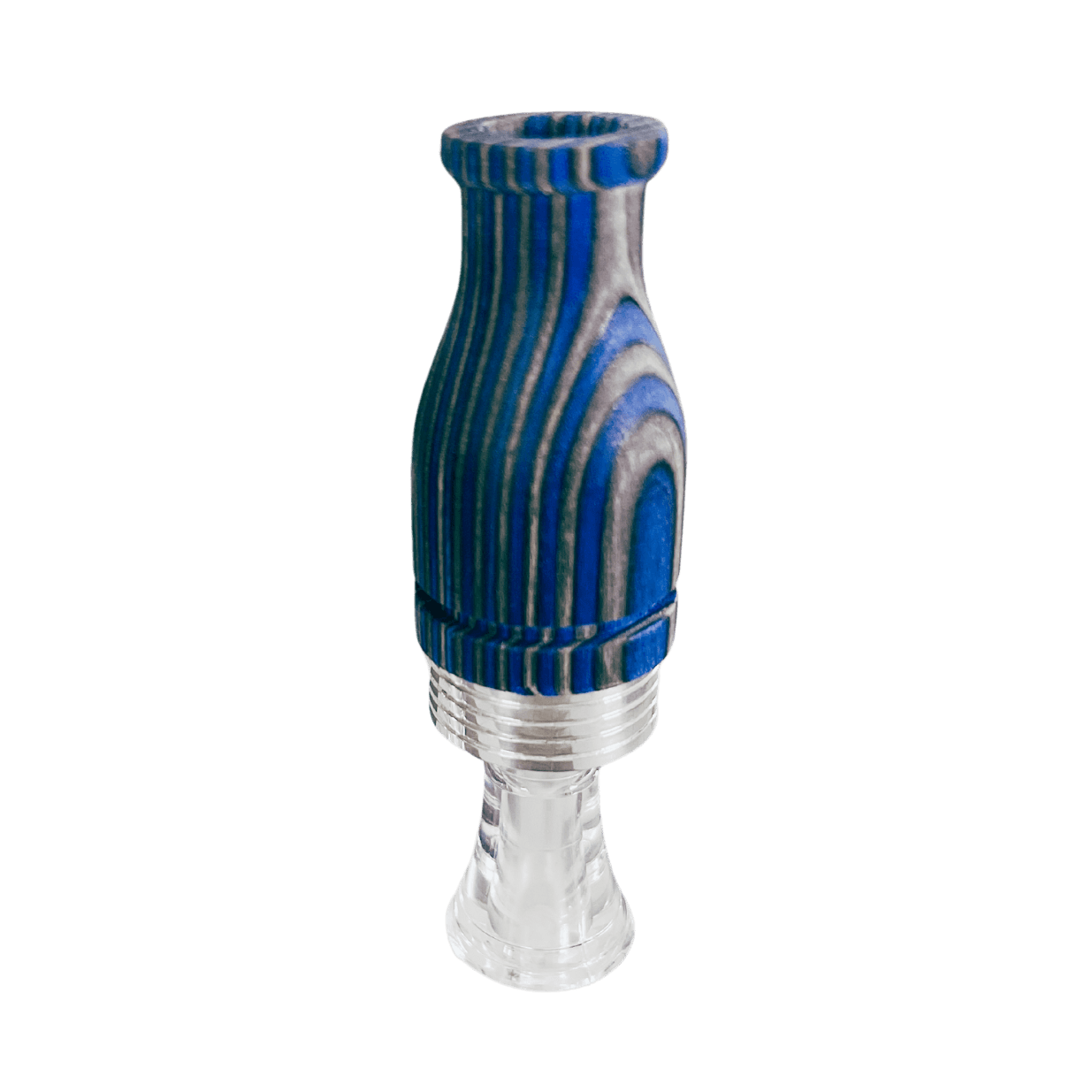 Single Reed J-Frame Duck Call (Mallard) - Blue Laminate