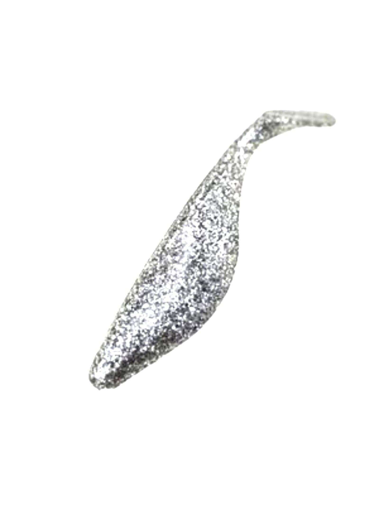 Shad 4" - Silver Glitter