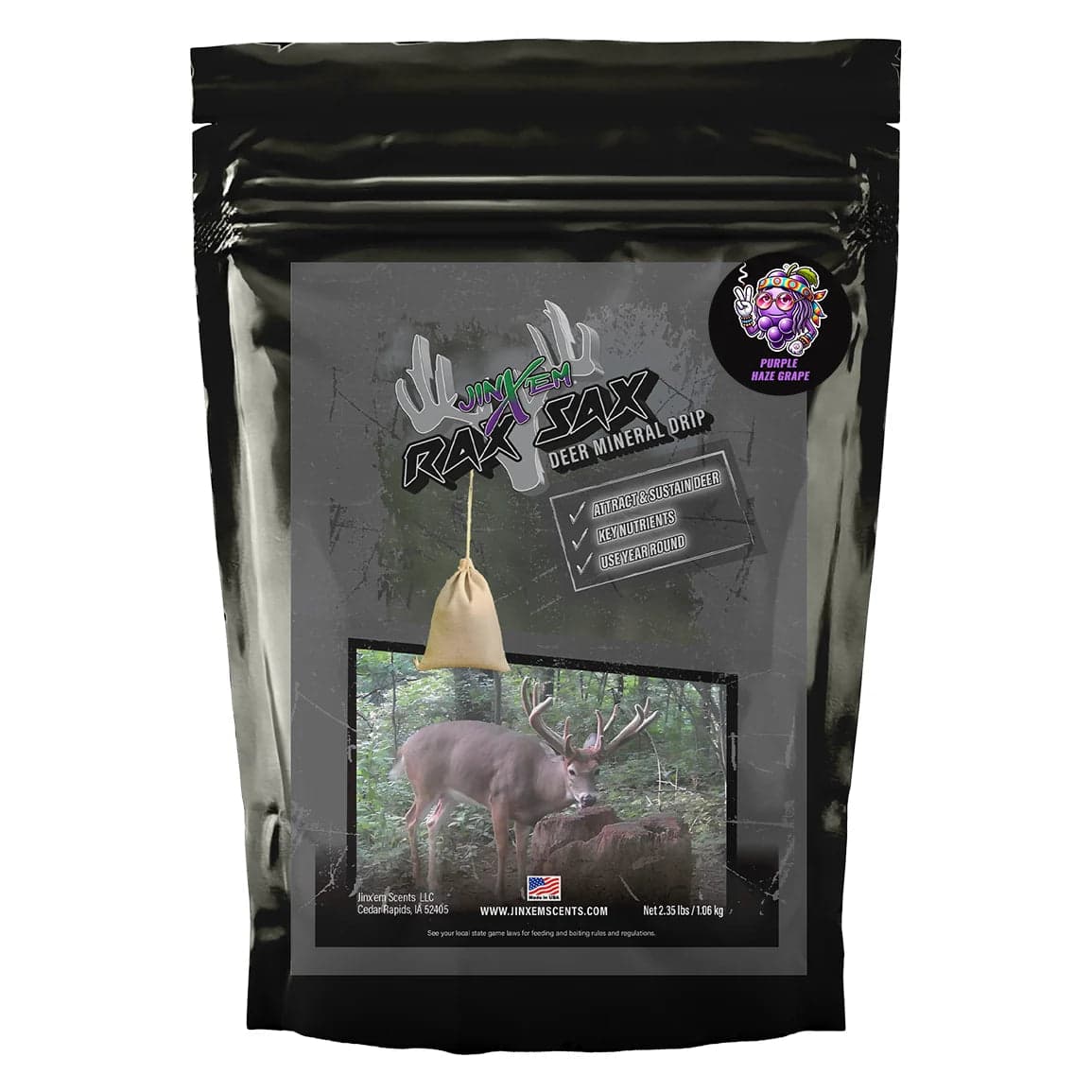 Rax Sax Mineral Drip - Purple Haze Grape