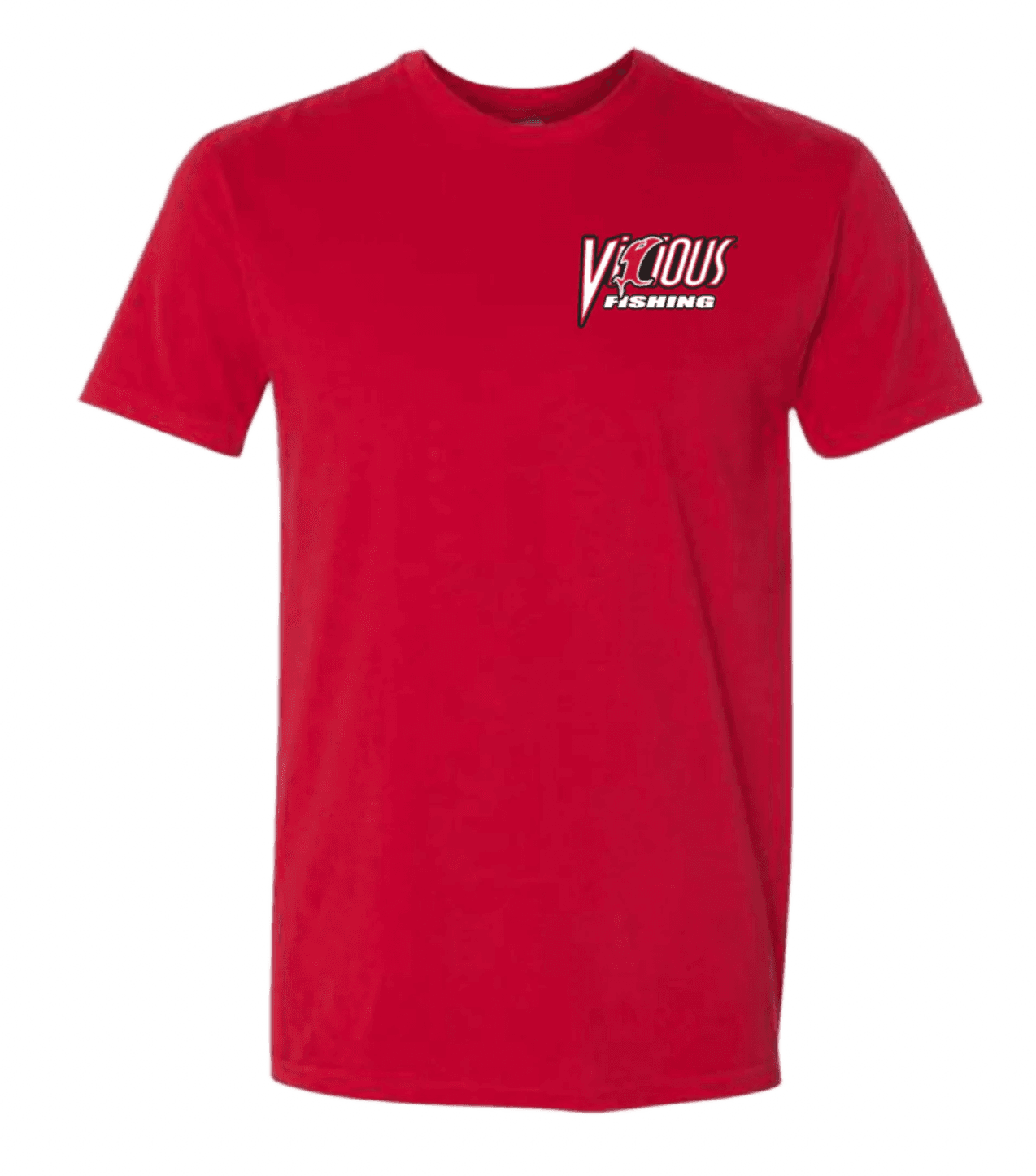 Vicious Classic "Get Vicious" Logo Tee - Premium Red