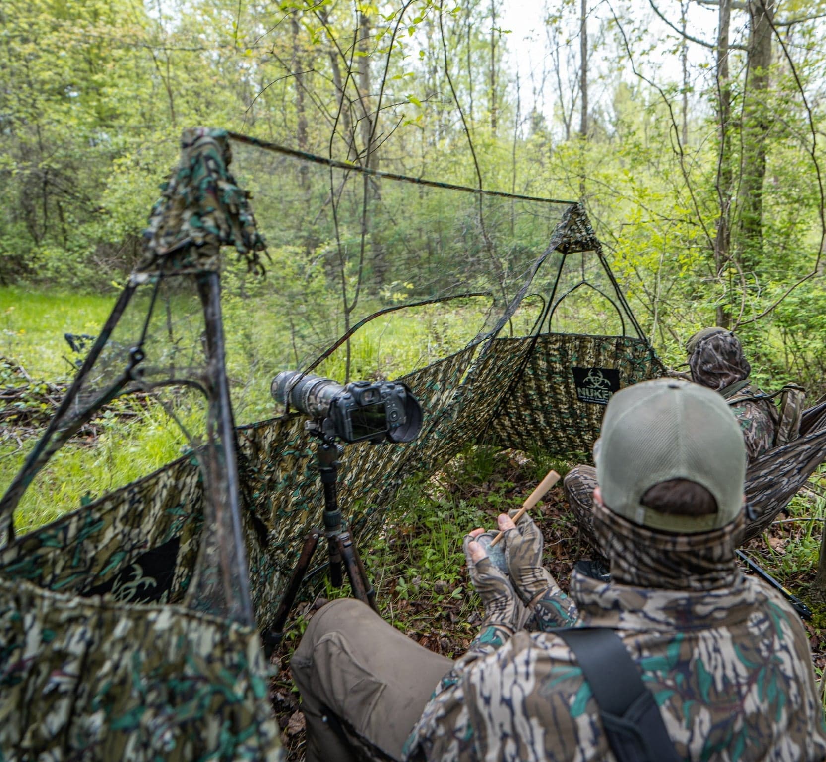 Double Up System - Mossy Oak Greenleaf 3D Leafy