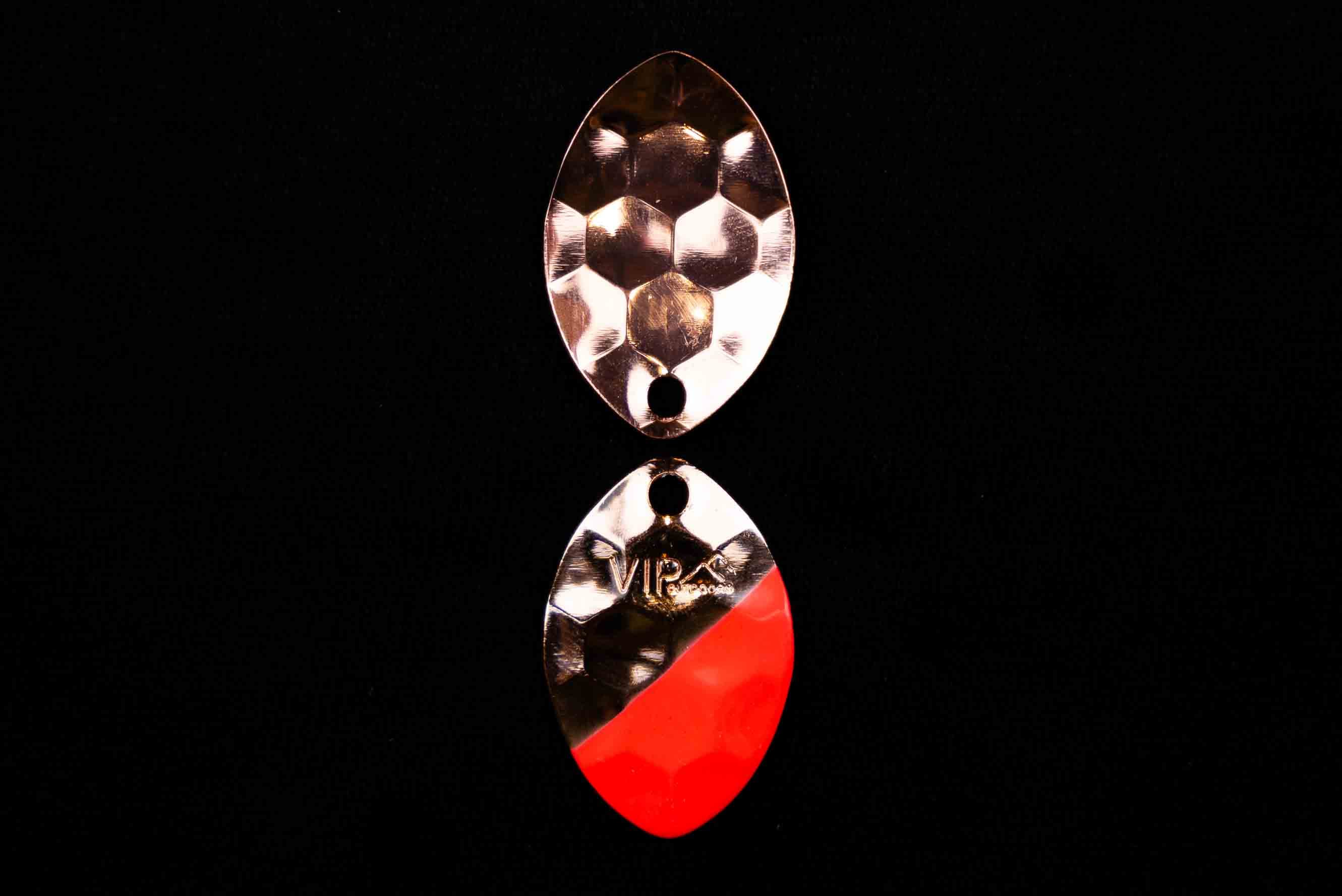 #3.5 Cascade "Copper Red Sea" Spinner Blade (Single blade)
