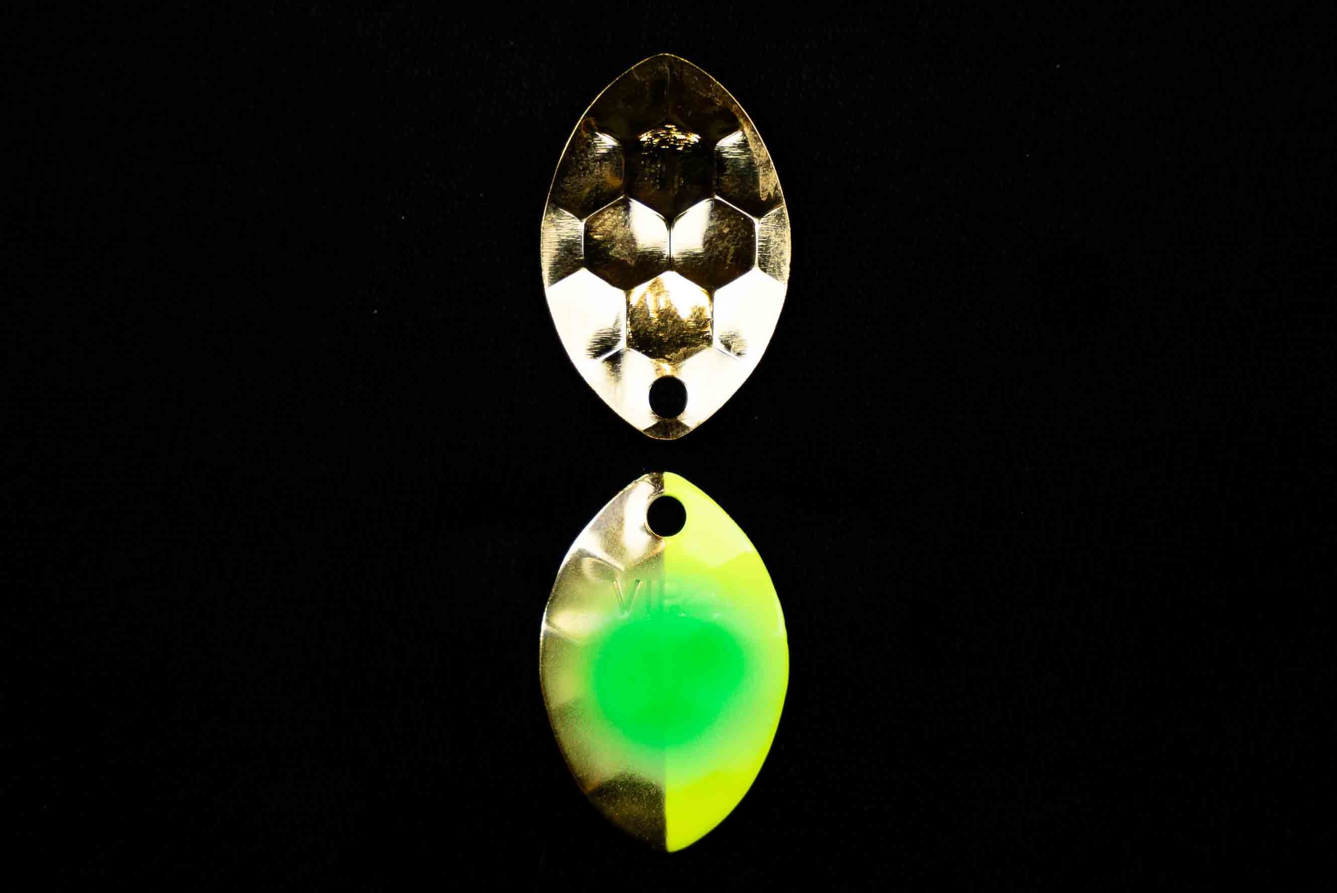 #3.5 Cascade "Gold Grinch" Spinner Blade (Single Blade)