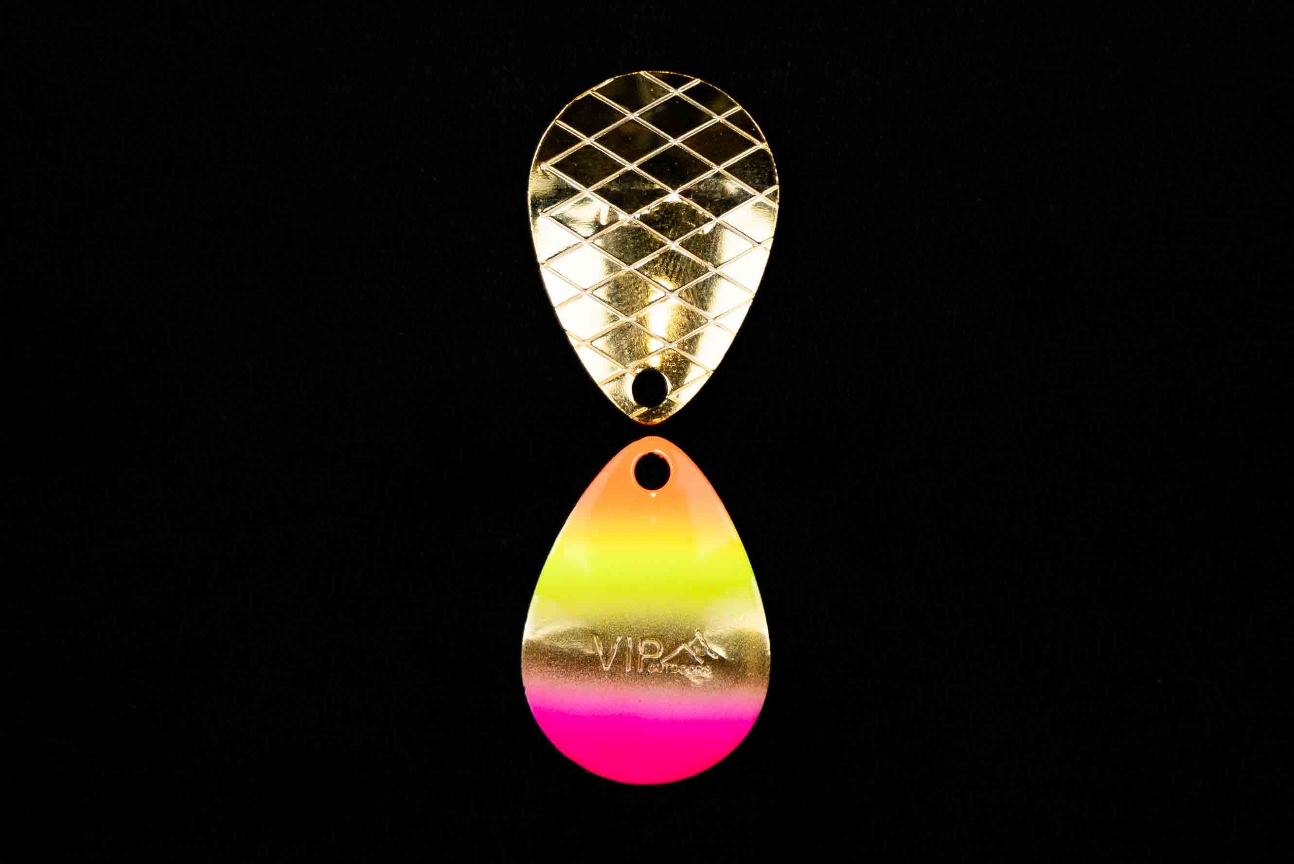 #3.5 BV Deep Cup "Gold Pink TR" Spinner Blade (Single Blade)