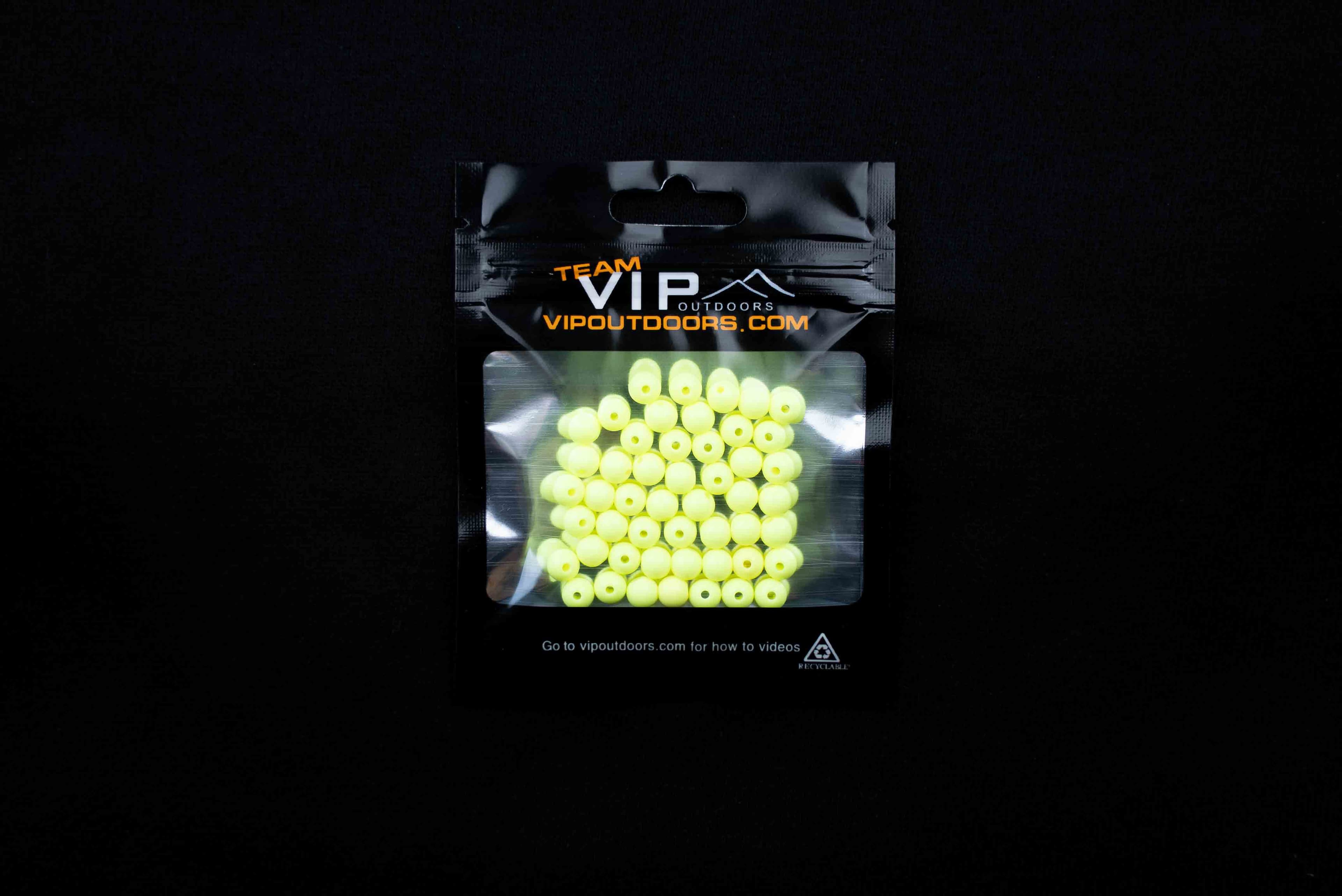 6mm "Solid Chartreuse" Beads (50 pack)