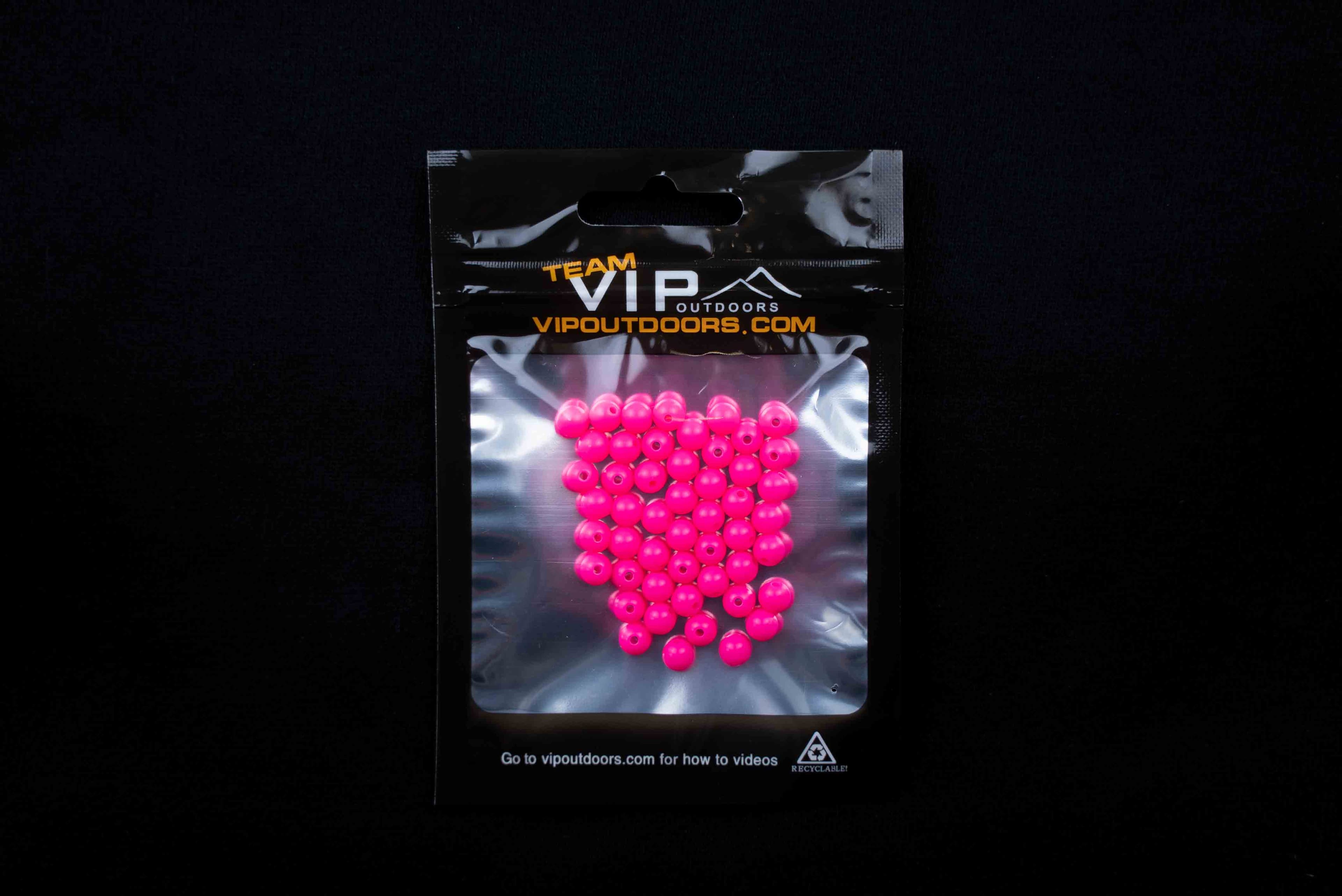 6mm "Solid Pink" Beads (50 Pack)