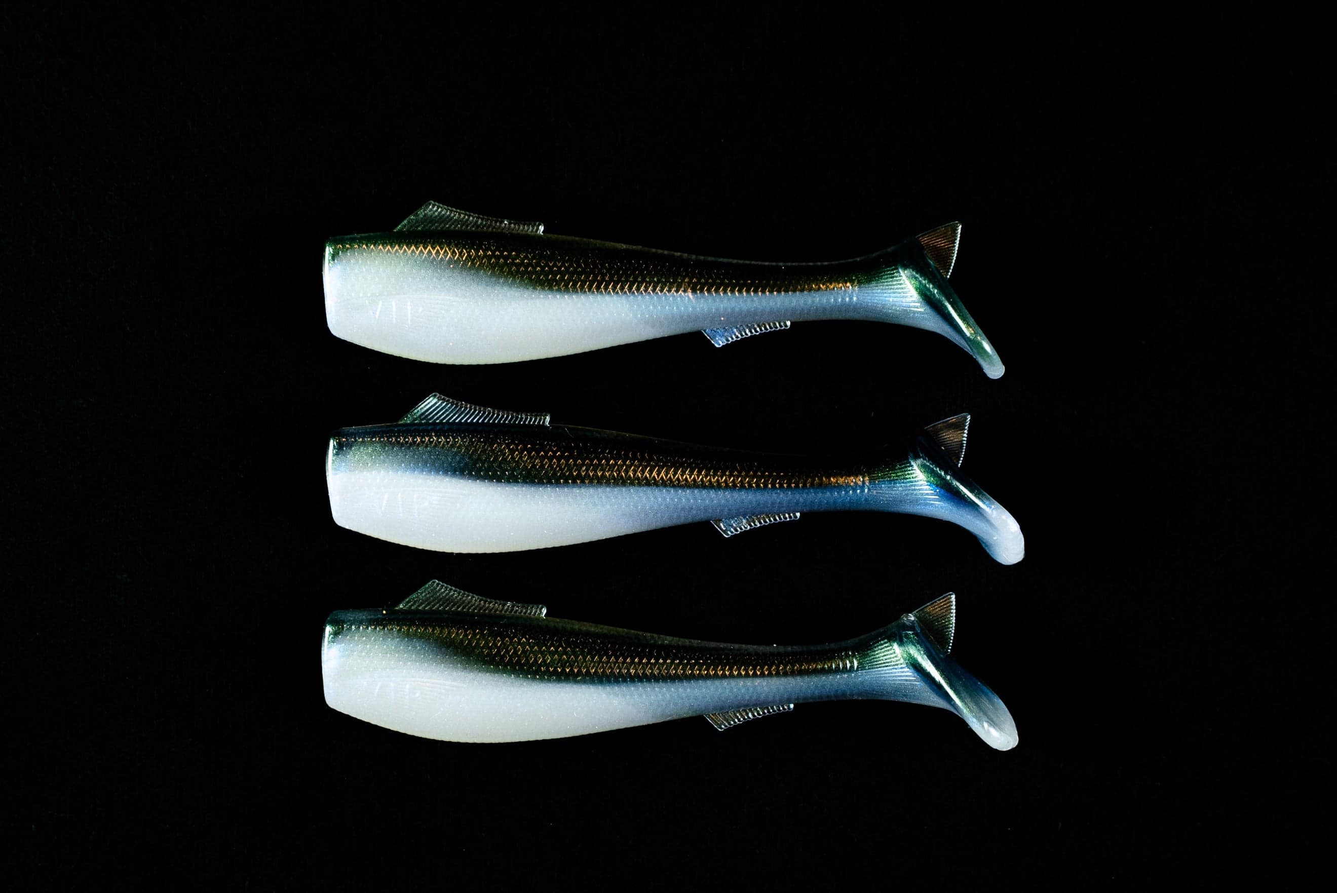 3.5” VIP “Black Chovy” Swim Bait (Single Bait)