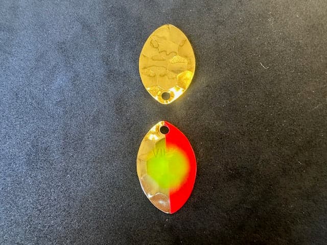 #3.5 Cascade "Gold Sunfire" Spinner Blade (Single blade)