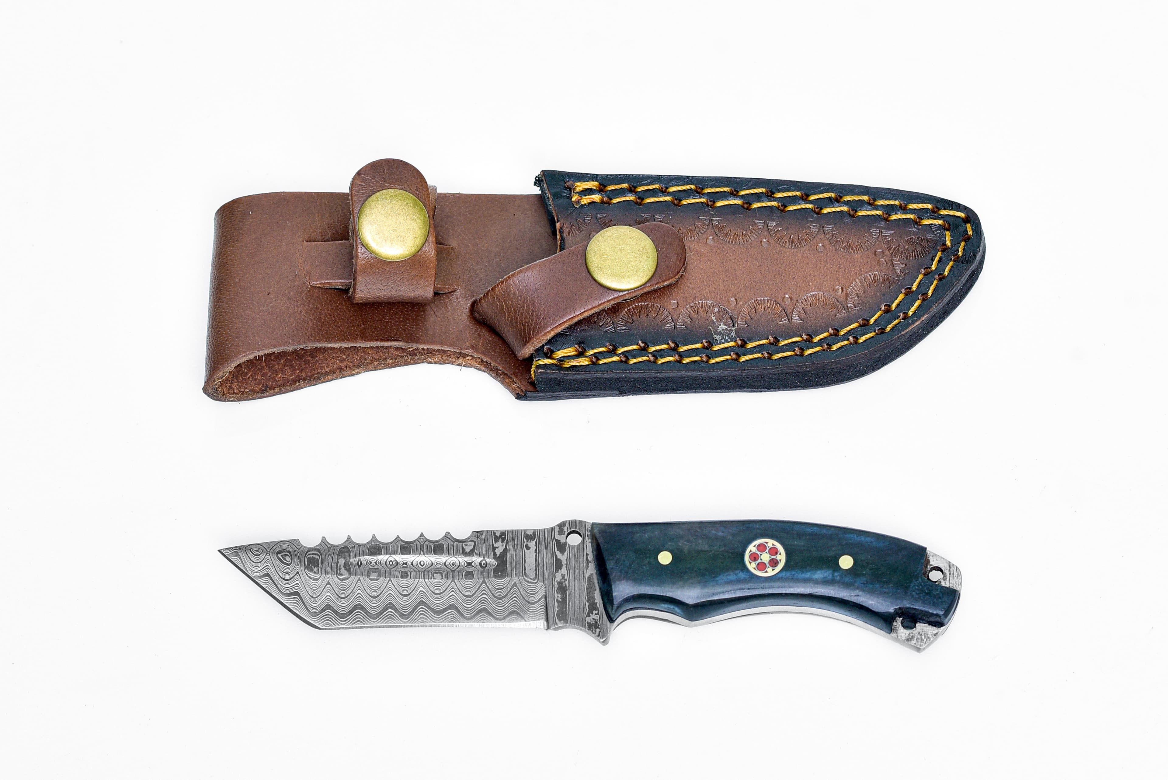 Damascus Steel EDC Style Tanto Compacto TD-39xs