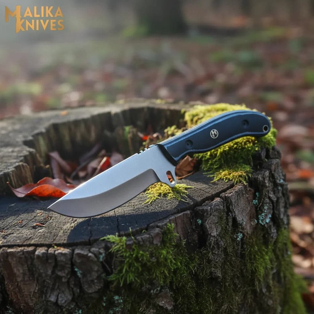 Ridge Runner Hunting Knife D2 Steel Micarta Handle
