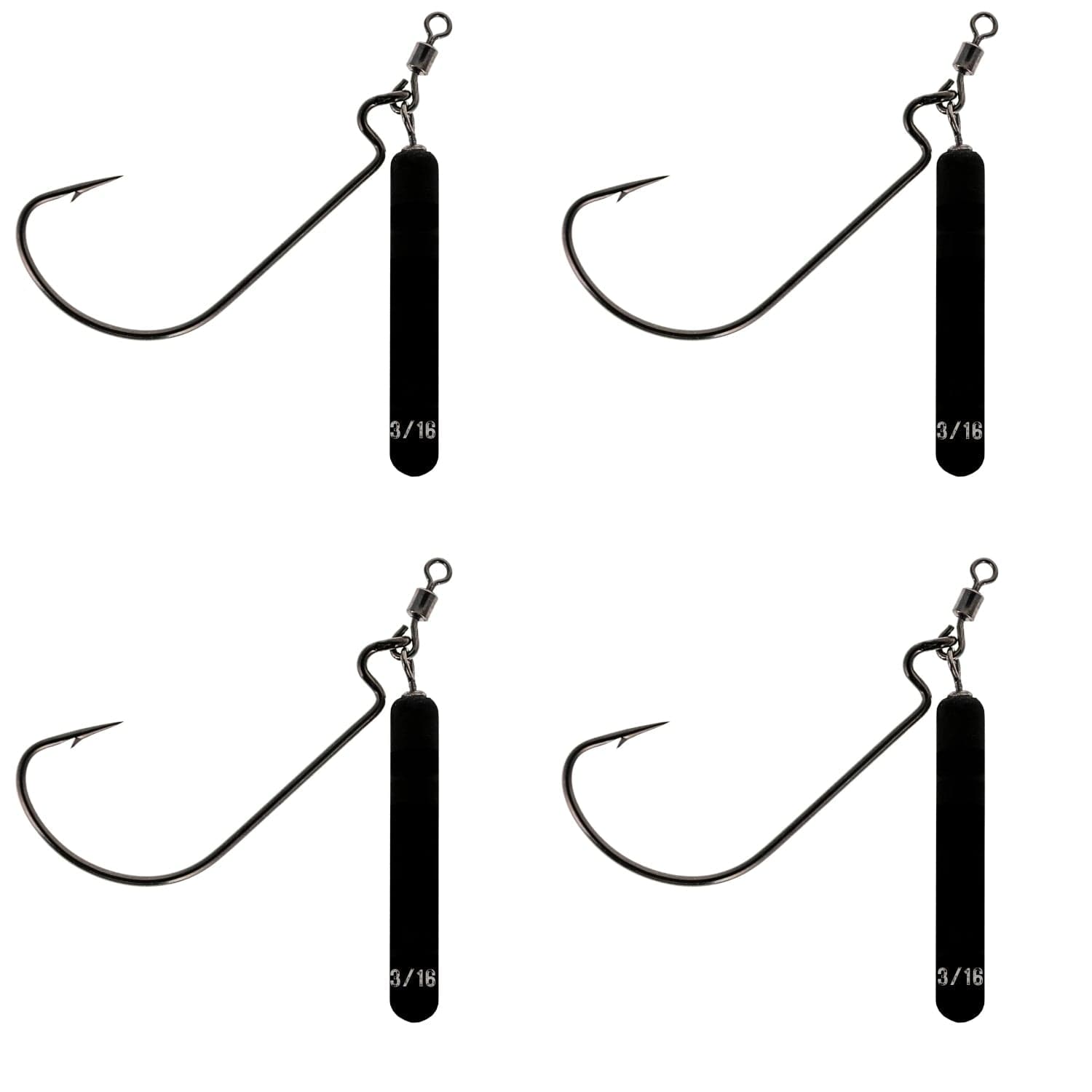 Reaction Tackle Tungsten Jika Rigs- 4PK