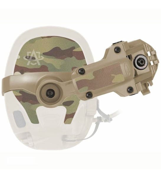 Ops-Core AMP Arms - Vented & Fixed Rail Mounts - Instant Heat Dump & NVG Balance