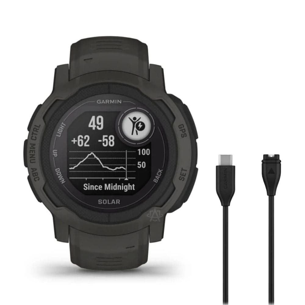 Garmin Instinct 2 Solar - Solar Smartwatch w/ SOS Detection