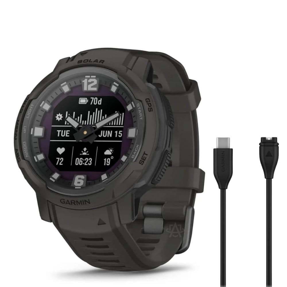 Garmin Instinct Crossover Solar - Hybrid Smartwatch w/ GPS