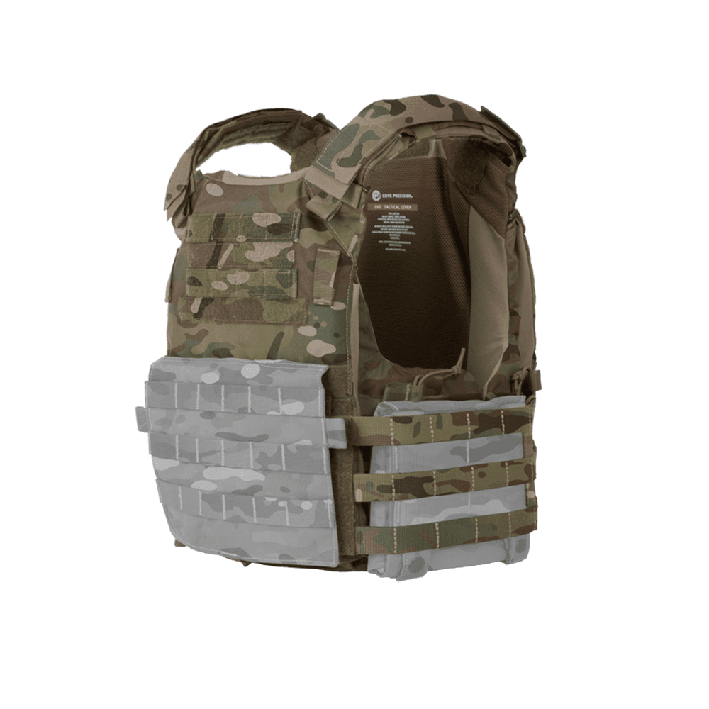 Crye LVS Tactical Cover - SKELETAL Cummerbund w/ Mag/Radio Pouches (Like-New)