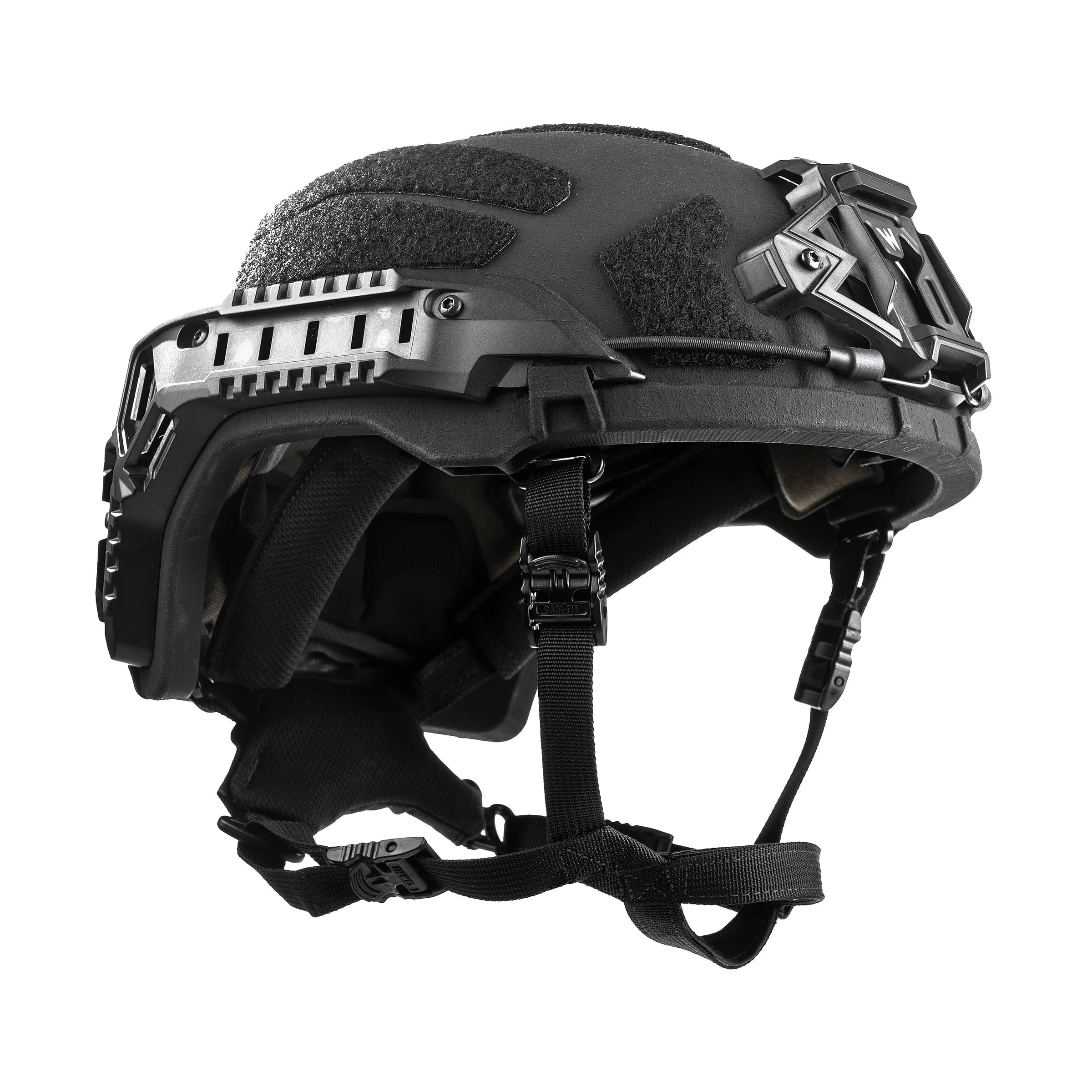 Team Wendy Rifletech - Stops AK-47 & AR-15 Rounds - NIJ III Helmet with No-Hole Design