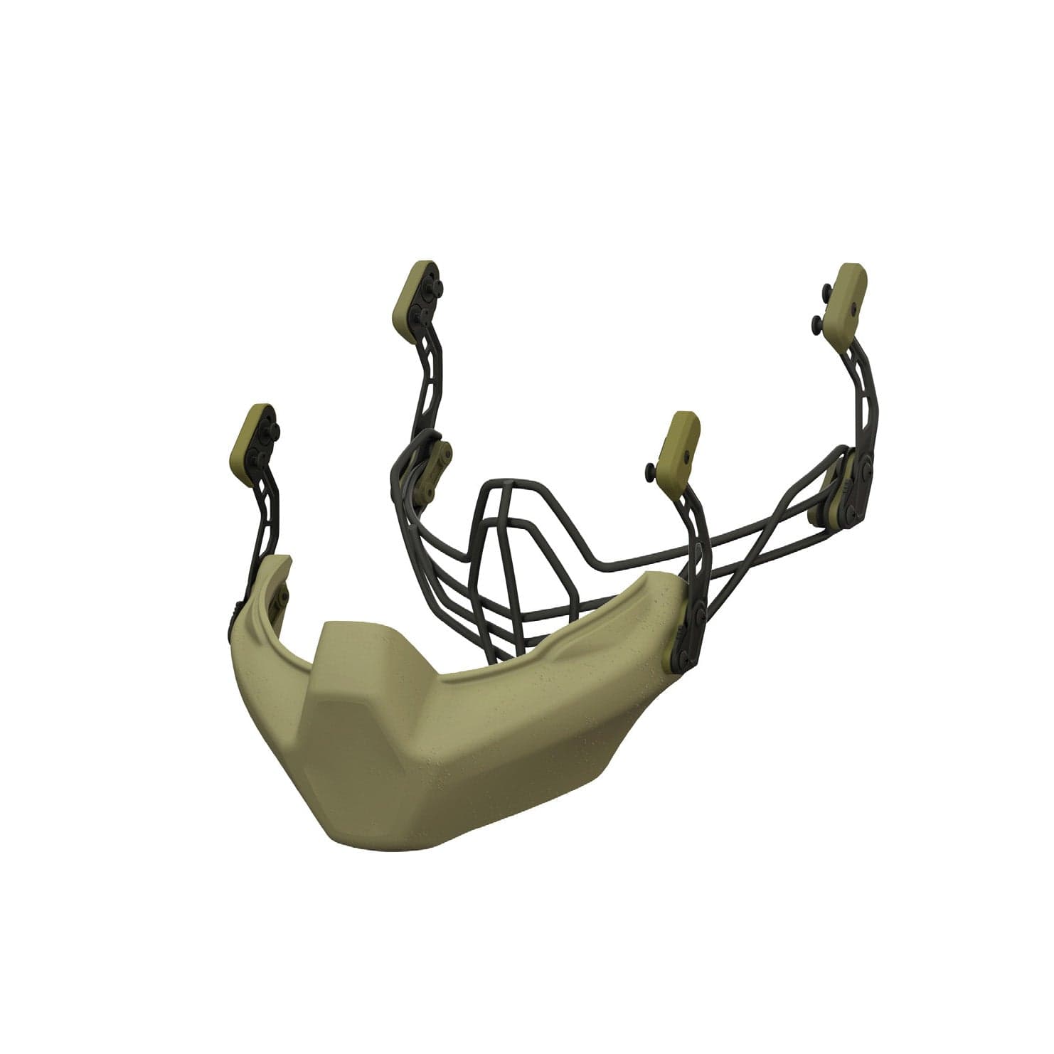 Galvion Viper Mandible Guard - Ballistic and Wired