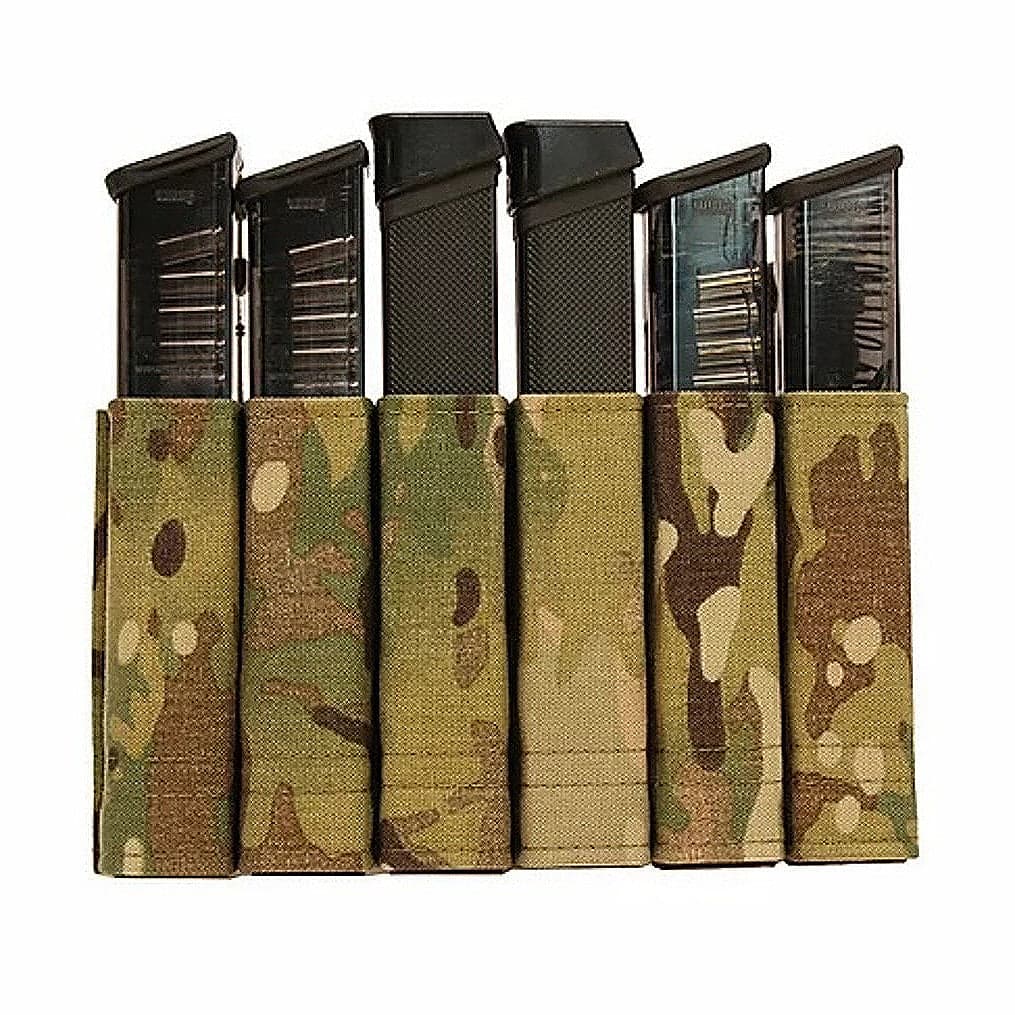 Esstac Subgun 6pack Glock/Colt Daeodon Front Panel Tall KYWI Pouch