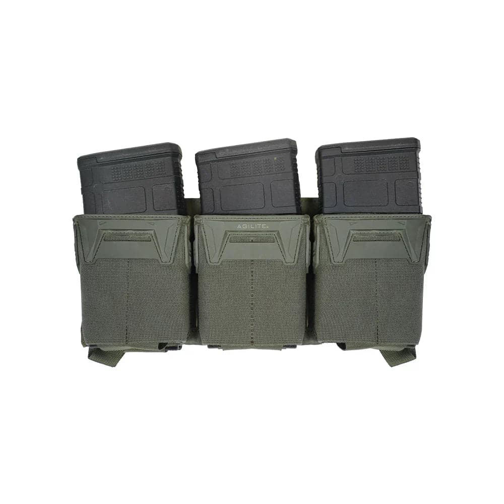 Agilite Pincer Placard .308 Triple Magazine Pouch - For .308 / 7.62x51 & 6.8×51