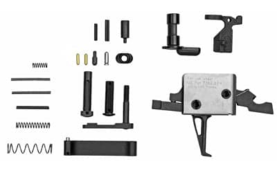 CMC Triggers AR-15 Lower Receiver Parts Kit with 3.5lb Flat Trigger - Black