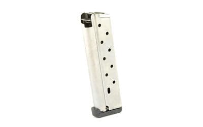CMC Products Magazine -  38 Super -  10 Rounds -  Fits 1911 -  Includes Polymer Base Pad -  Stainless