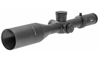 Trijicon Tenmile 4.5-30x56mm FFP Long-Range Riflescope with Red/Green MOA Precision Tree -  34mm Tube -  Matte Black -  Exposed Elevation Adjuster with Return to Zero Feature