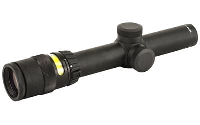 Trijicon Accupoint Rifle Scope -  1-4X24mm -  30mm -  German #4 Crosshair With Green Dot Reticle -  Matte