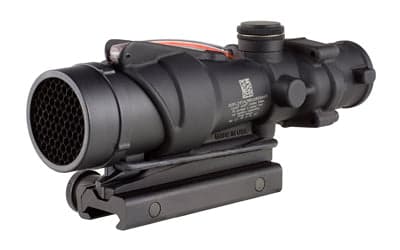Trijicon ACOG -  4x32 -  Dual Illuminated Red Chevron -  USMC Rifle Combat Optic (RCO) for A4 (20 in. barrel) -  With TA51 Mount