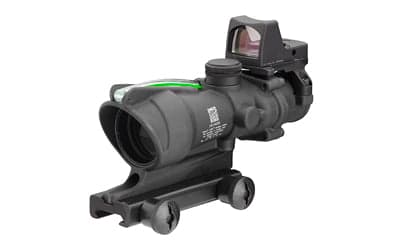 Trijicon ACOG -  4X32mm -  Dual Illuminated Green Crosshair .223 Reticle -  TA51 Mount -  3.25 MOA RMR Type 2 -  Matte Black Finish