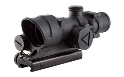 Trijicon ACOG Rifle Scope -  4X32 LED -  Red Crosshair .223 Ballistic Reticle -  Includes TA51 Flat Top Adapter -  Matte Finish