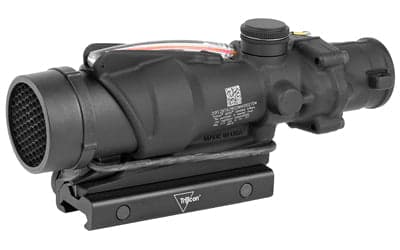 Trijicon ACOG -  4x32 -  Dual Illuminated Red Chevron -  USMC Rifle Combat Optic (RCO) for M4 and M4A1 (14.5 in. Barrel) -  With TA51 Mount