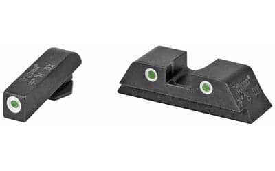 Trijicon Tritium Night Sight -  Fits Glock 17/19/26/27/33/34  Green/Green -  3 Dot