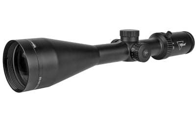 Trijicon Credo HX 2.5-10x56mm Second Focal Plane Riflescope with Green Standard Duplex -  30mm Tube -  Satin Black -  Low Capped Adjusters