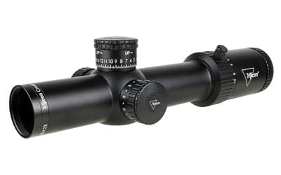 Trijicon Credo HX -  1-10X28mm -  First Focal Plane Riflescope -  Red/Green MOA Segmented Circle Reticle -  34mm Tube -  Matte Finish -  Black