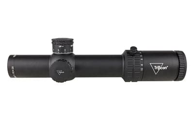 Trijicon Credo -  1-10X28mm -  First Focal Plane Riflescope -  Red/Green MRAD Segmented Circle Reticle -  34mm Tube -  Matte Finish -  Black