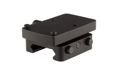 Trijicon Q-LOC -  Quick Release -  Low Mount -  Fits Trijicon RSR/SRO -  Picatinny -  Anodized Finish -  Black