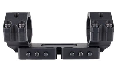 Trijicon Bolt Action Mount -  Static -  34mm -  Anodized Finish -  Black -  1.125" Bore Height