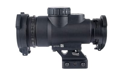 Trijicon MRO SD Patrol -  Red Dot -  25mm Objective -  2 MOA Dot/68 MOA Segmented Circle -  Matte Finish -  Black -  Full Co-Witness Mount