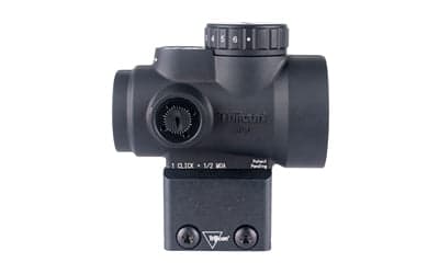 Trijicon MRO SD -  Green Dot -  25mm Objective -  2 MOA Dot -  Matte Finish -  Black -  Lower 1/3 Co-Witness Mount