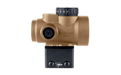 Trijicon MRO SD -  Red Dot -  25mm Objective -  2 MOA Dot -  Anodized Finish -  Coyote Brown -  Lower 1/3 Co-Witness Mount