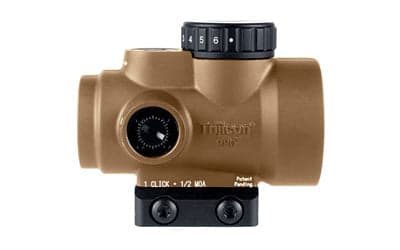 Trijicon MRO SD - Green Dot - 25mm Objective - 2 MOA Dot - Anodized Finish - Coyote Brown - Low Mount