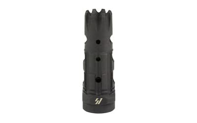 Strike Industries Triple Crown -  Compensator -  223 Remington/5.56 NATO -  1/2X28 -  Black