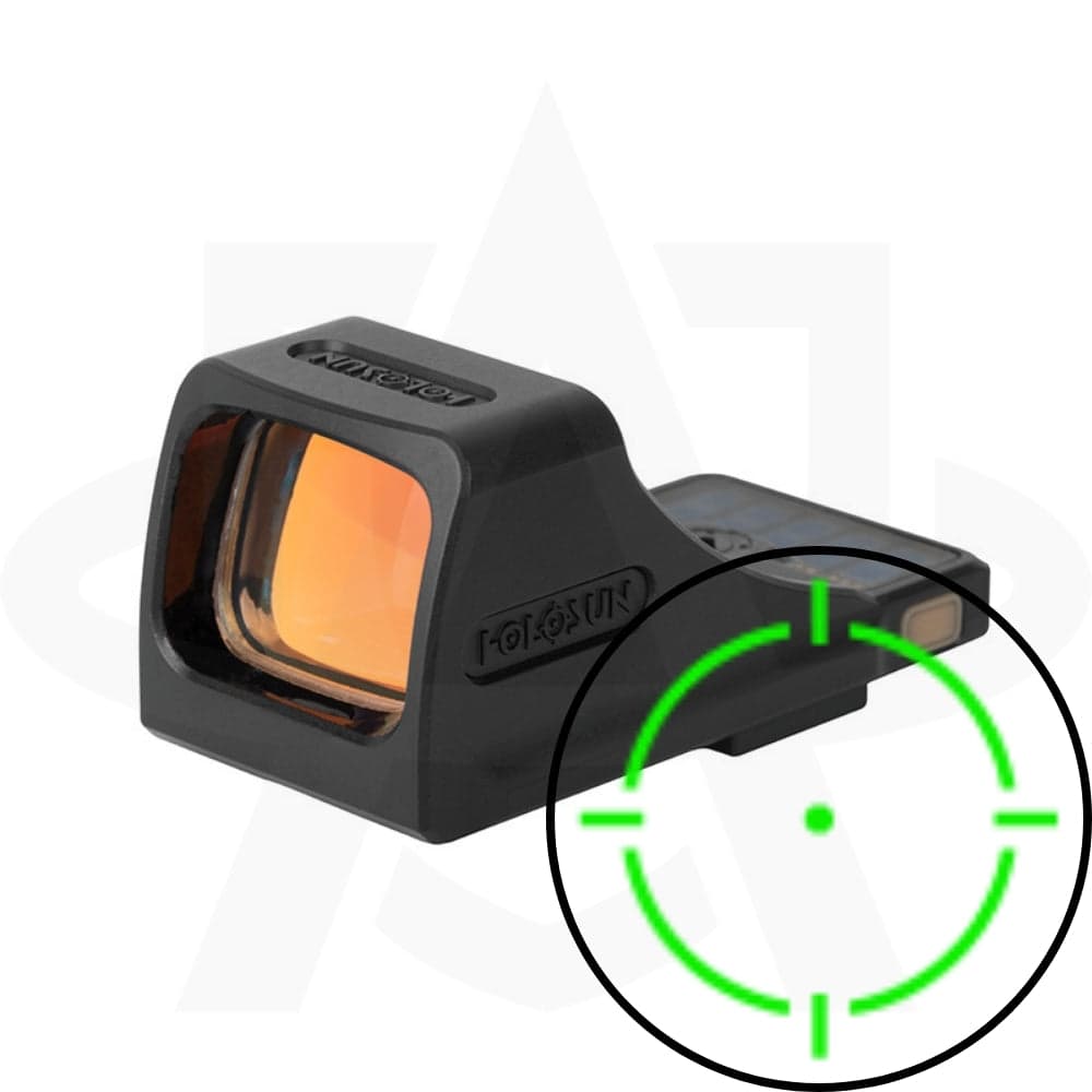 Holosun SCS VP9 - 2 MOA Green Dot & 32 MOA Circle Sight for HK VP9 - w/ Solar Power & Instant Backup Aiming