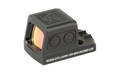 Holosun Technologies Ronin EPS Carry -  Green Dot -  Non-Magnified -  Multi Reticle System (MRS) -  32 MOA Circle with 2 MOA Dot -  Shake Awake -  Anodized Finish -  Black