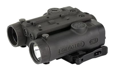 Holosun Technologies LE420 -  Green Visible and IR Laser w/IR Illuminator -  Fits 1913 Picatinny Rail -  Matte Finish -  Black -  Includes Remote Switch
