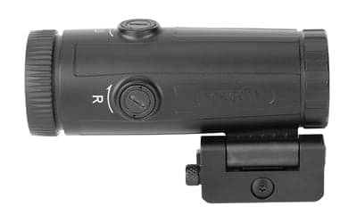 Holosun Technologies  -  Magnifier -  6X Power -  28mm Objective -  1/3 Co-Witness Riser -  Quick Detach Picatinny Mount -  Switch To Side -  Anodized Finish -  Black HM6X